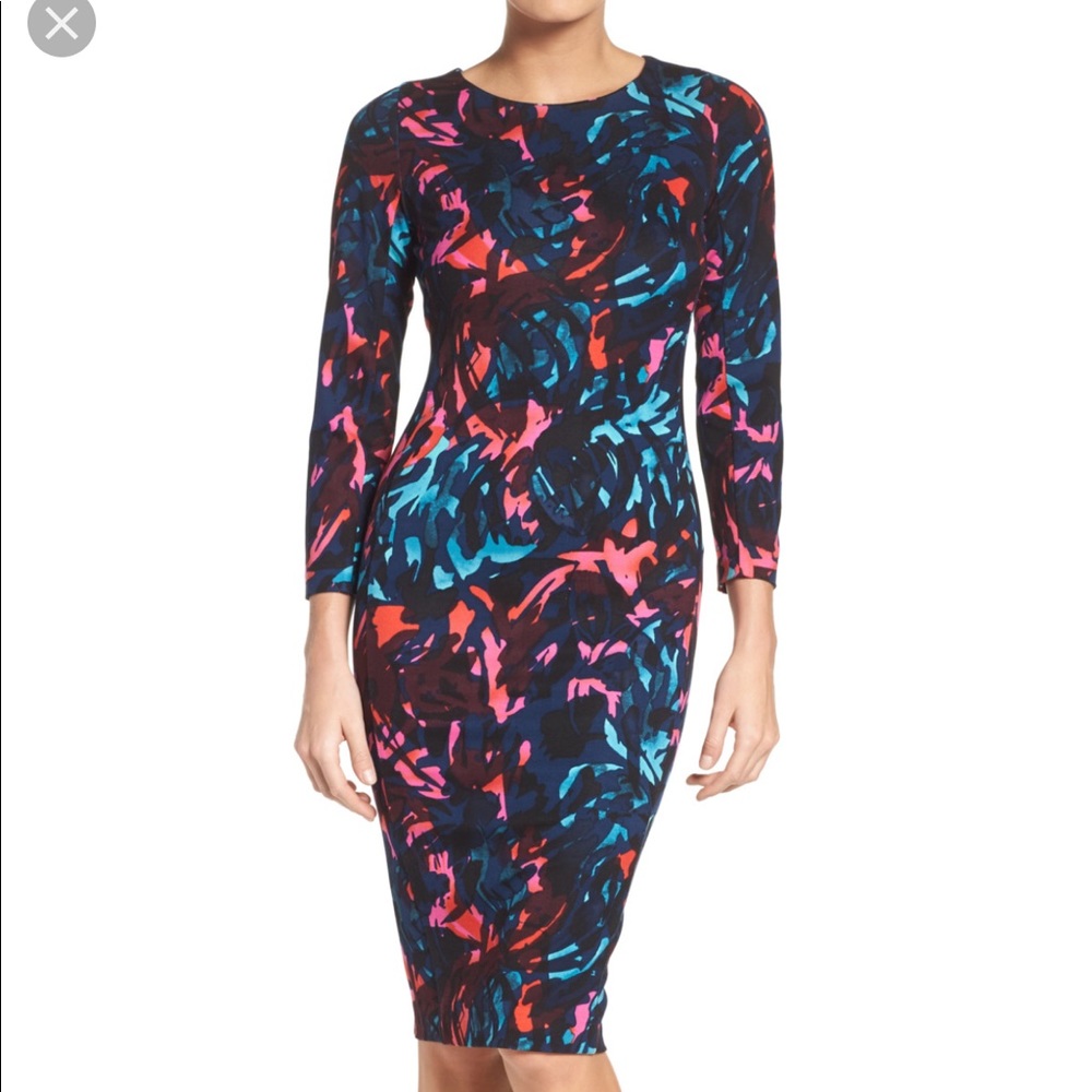 Felicity and Coco Print Sheath Dress